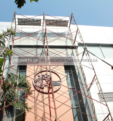 renovasi gedung pemuda popki cibubur